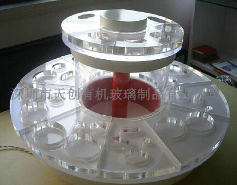 【有機(jī)玻璃旋轉(zhuǎn)展示架】給你的視覺(jué)沖擊！