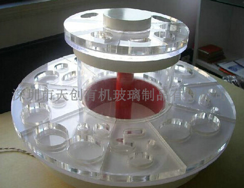 【有機(jī)玻璃旋轉(zhuǎn)展示架】360度無差別秀！